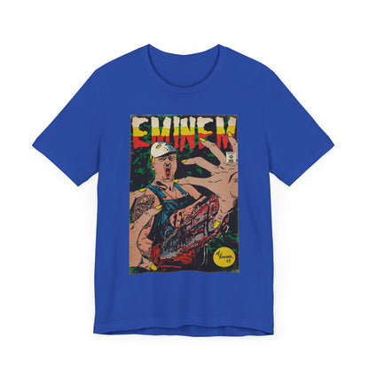 Eminem - Comic Book Art -  Unisex Jersey Short Sleeve Tee