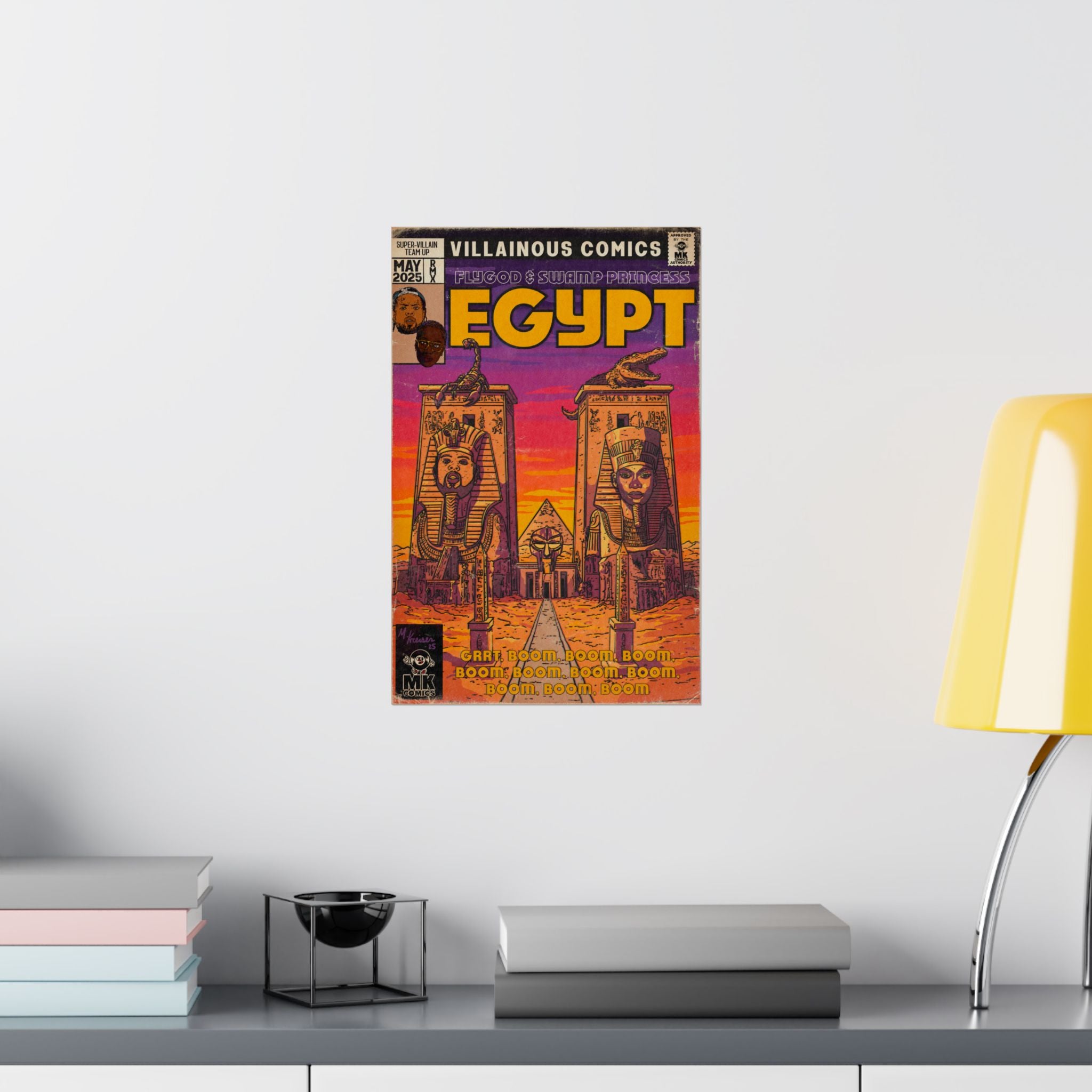 Egypt Remix - Matte Vertical Posters