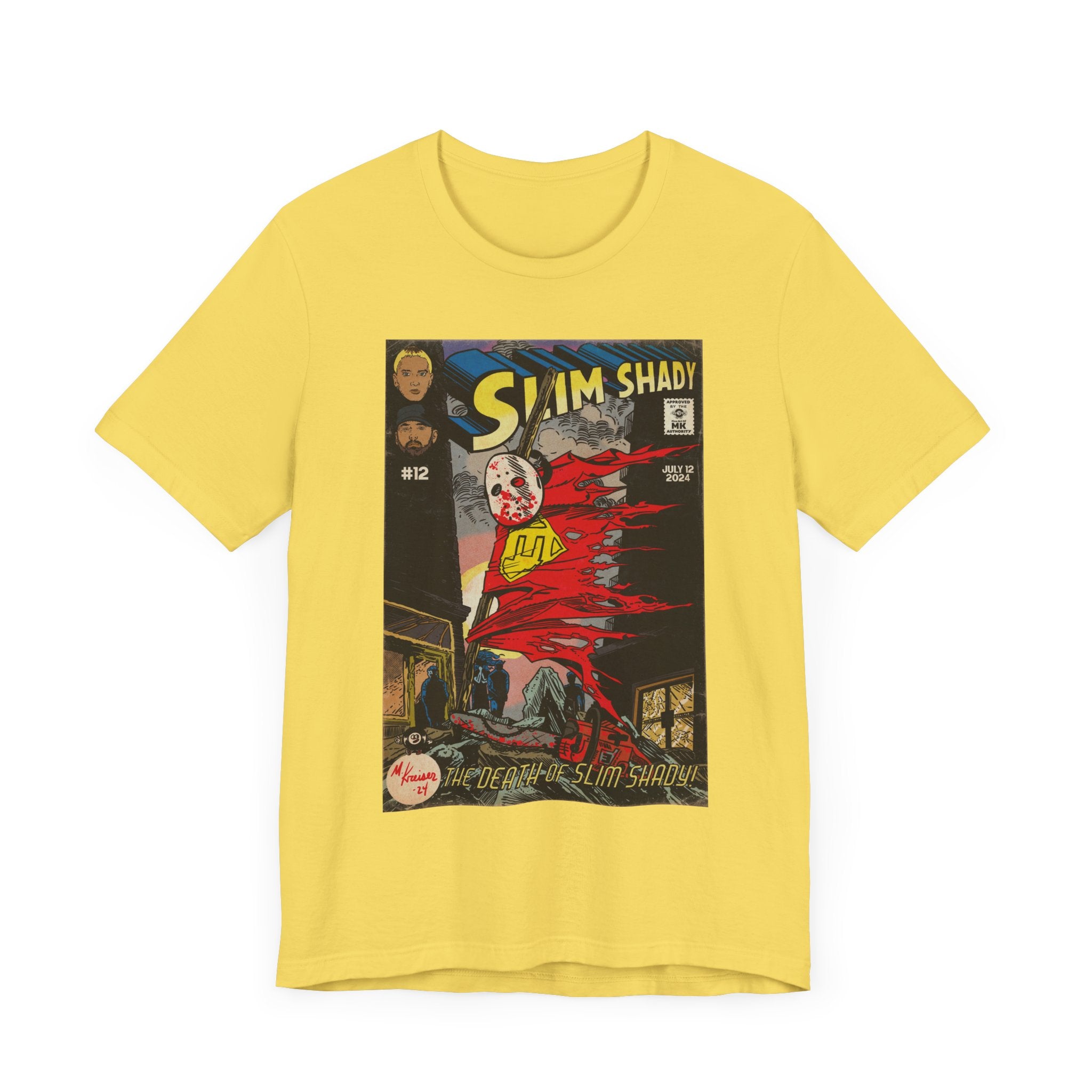 Death of Slim Shady - Unisex Jersey Short Sleeve Tee