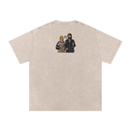 Ram - Snow Washed Oversized Cotton T-Shirt