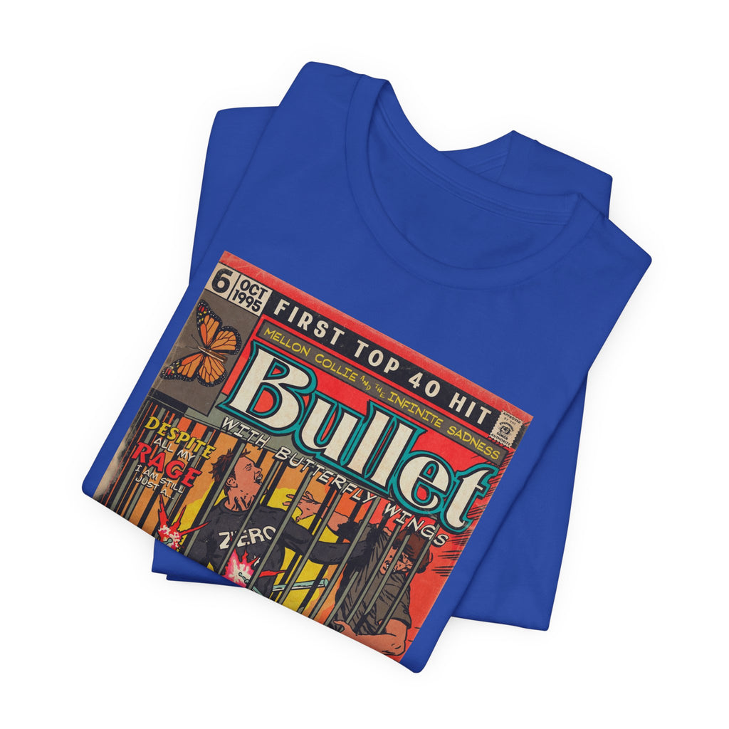 Bullet With Butterfly Wings - Unisex Jersey Short Sleeve Tee