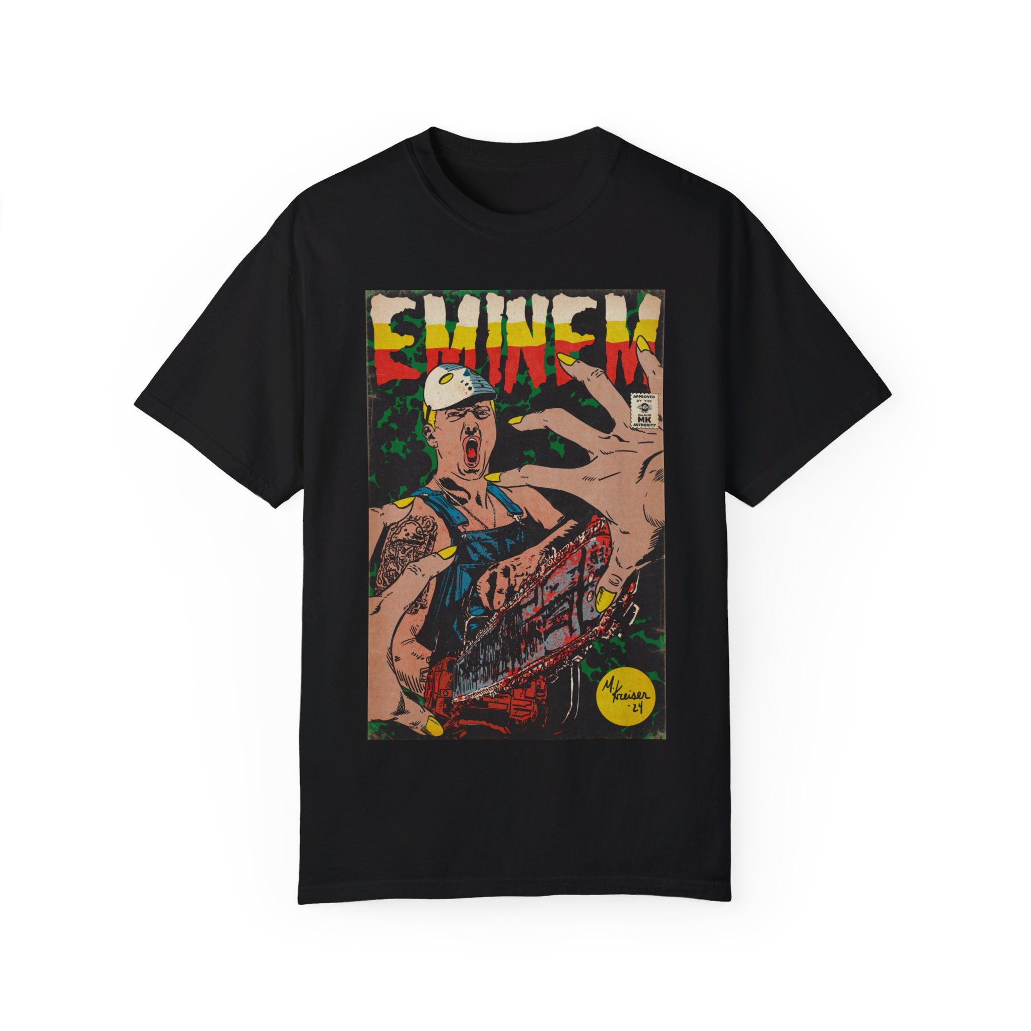 Em - Comic Book Art - Unisex Comfort Colors T-shirt