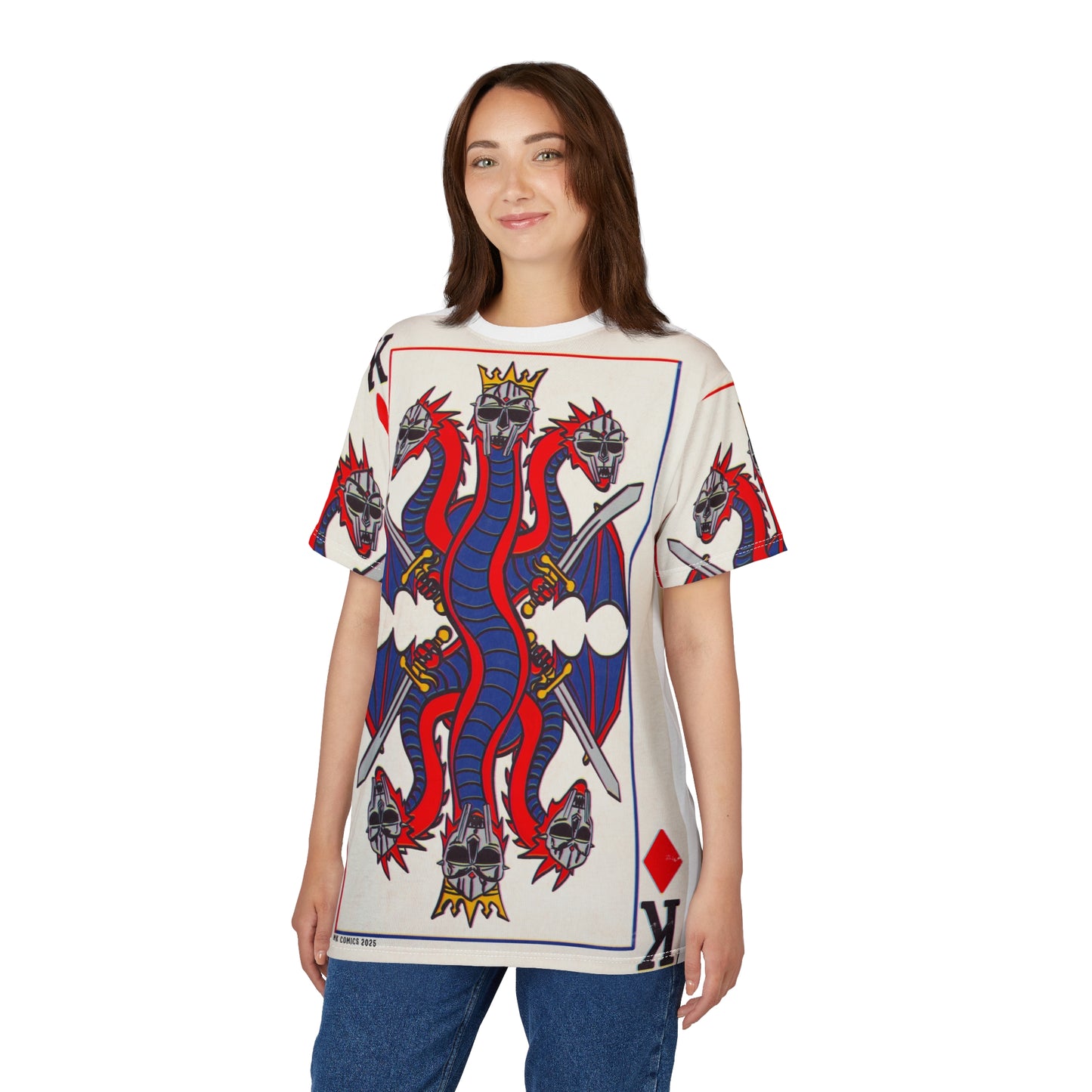 King Geedorah - Unisex Cut & Sew Tee (AOP)