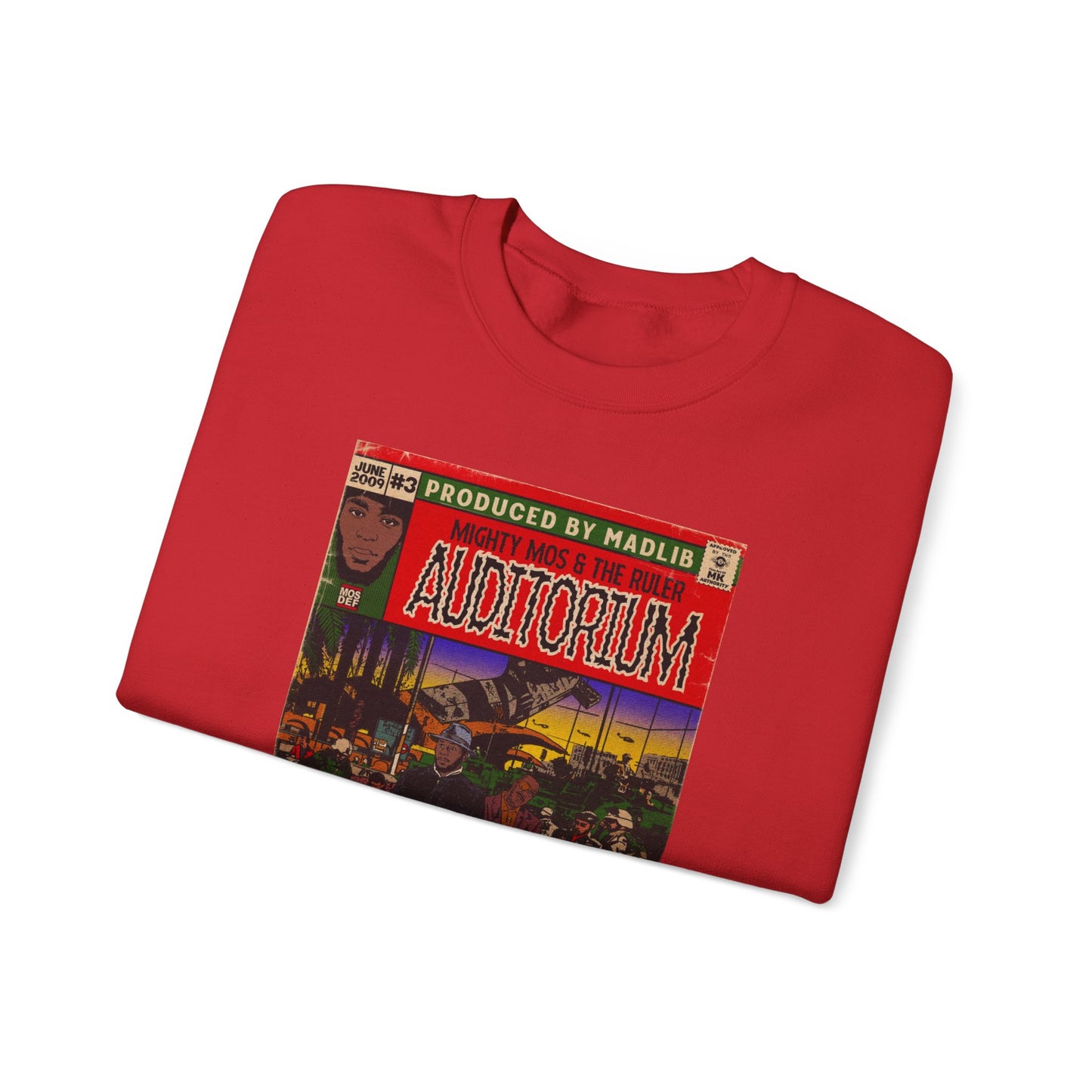 Mos Def & Slick Rick - Auditorium- Unisex Heavy Blend™ Crewneck Sweatshirt