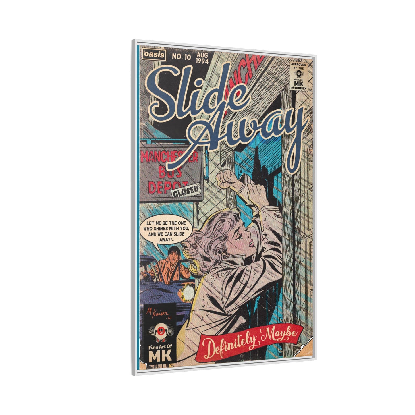 Oasis - Slide Away - Gallery Canvas Wraps, Vertical Frame