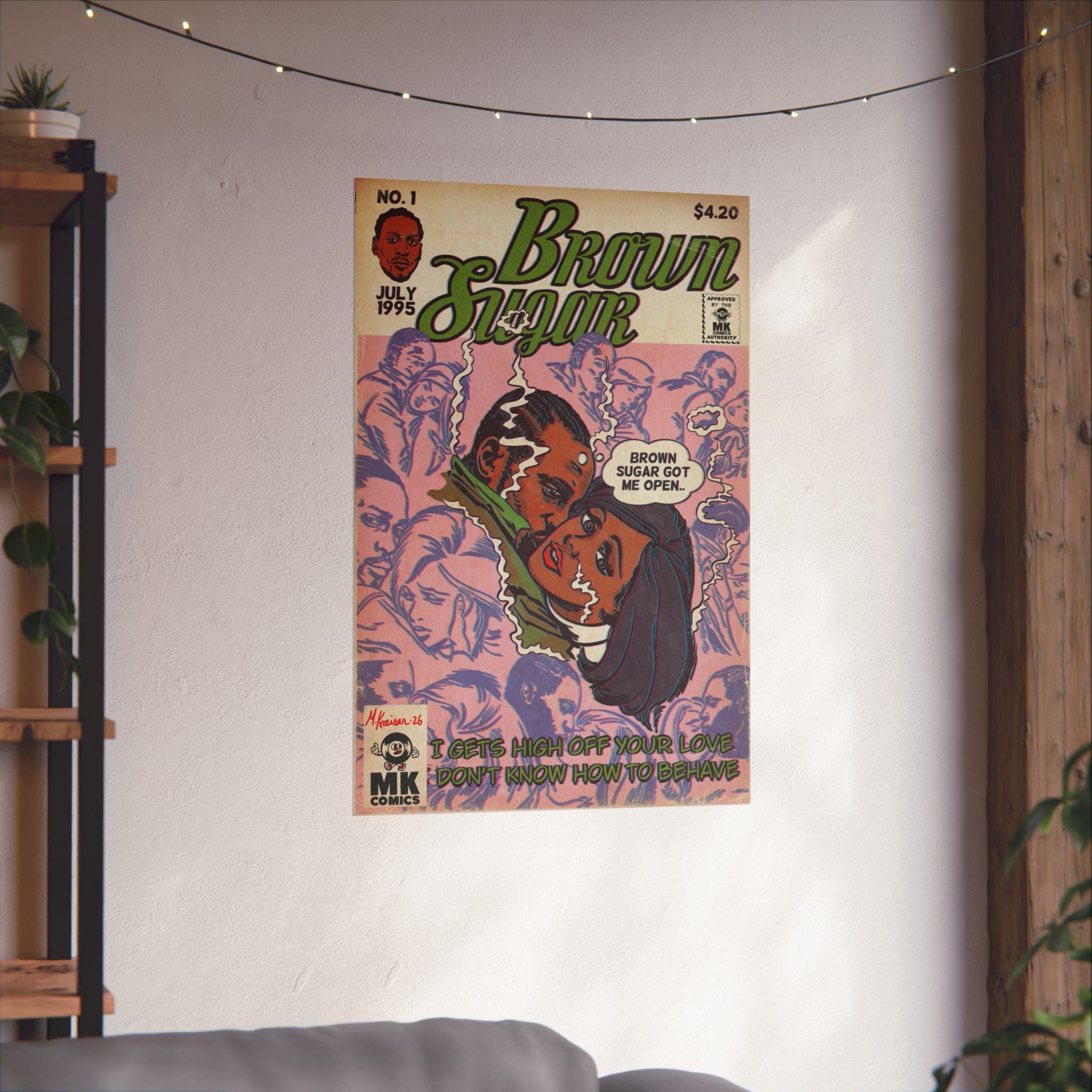 Brown Sugar - Matte Vertical Posters