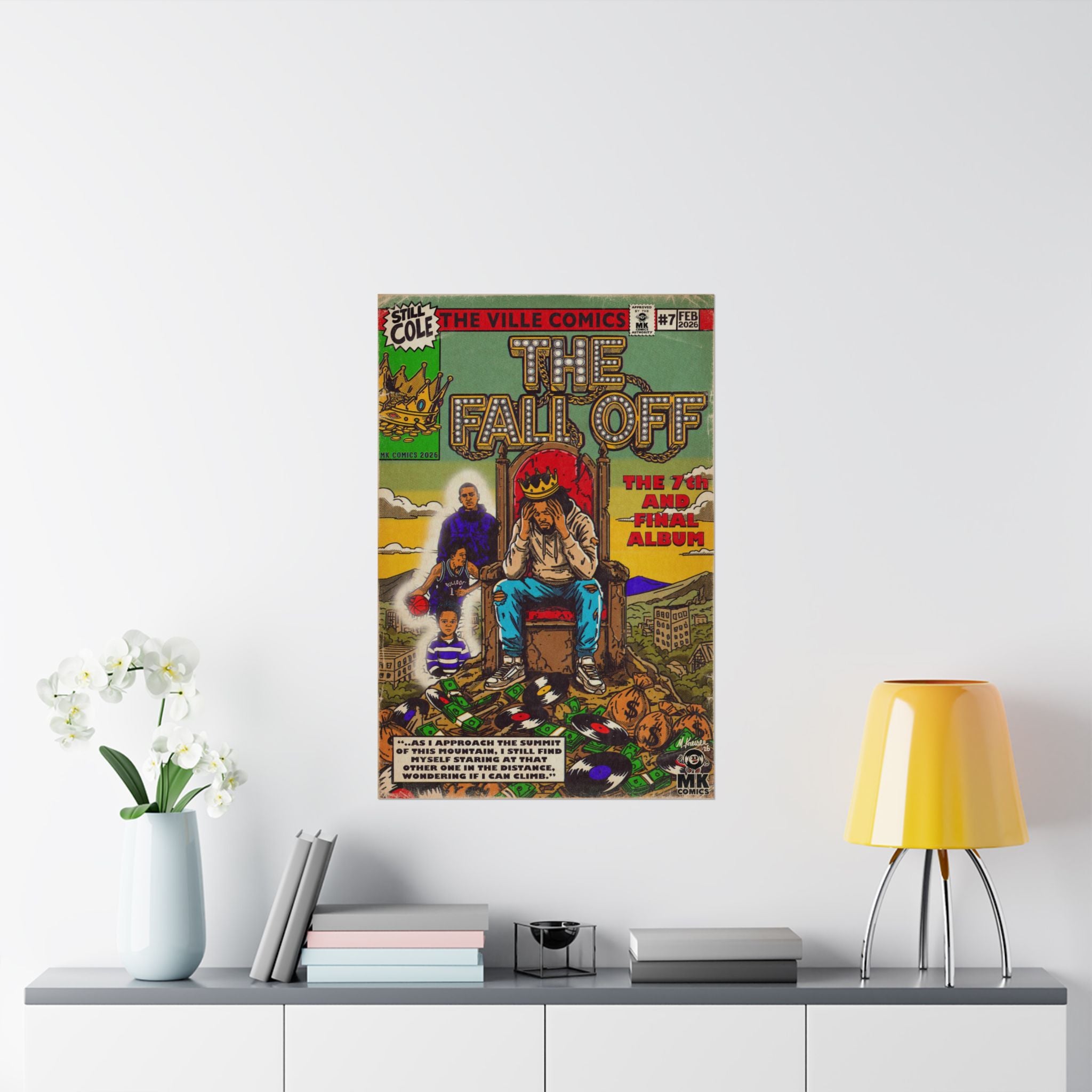 The Fall Off - Matte Vertical Posters
