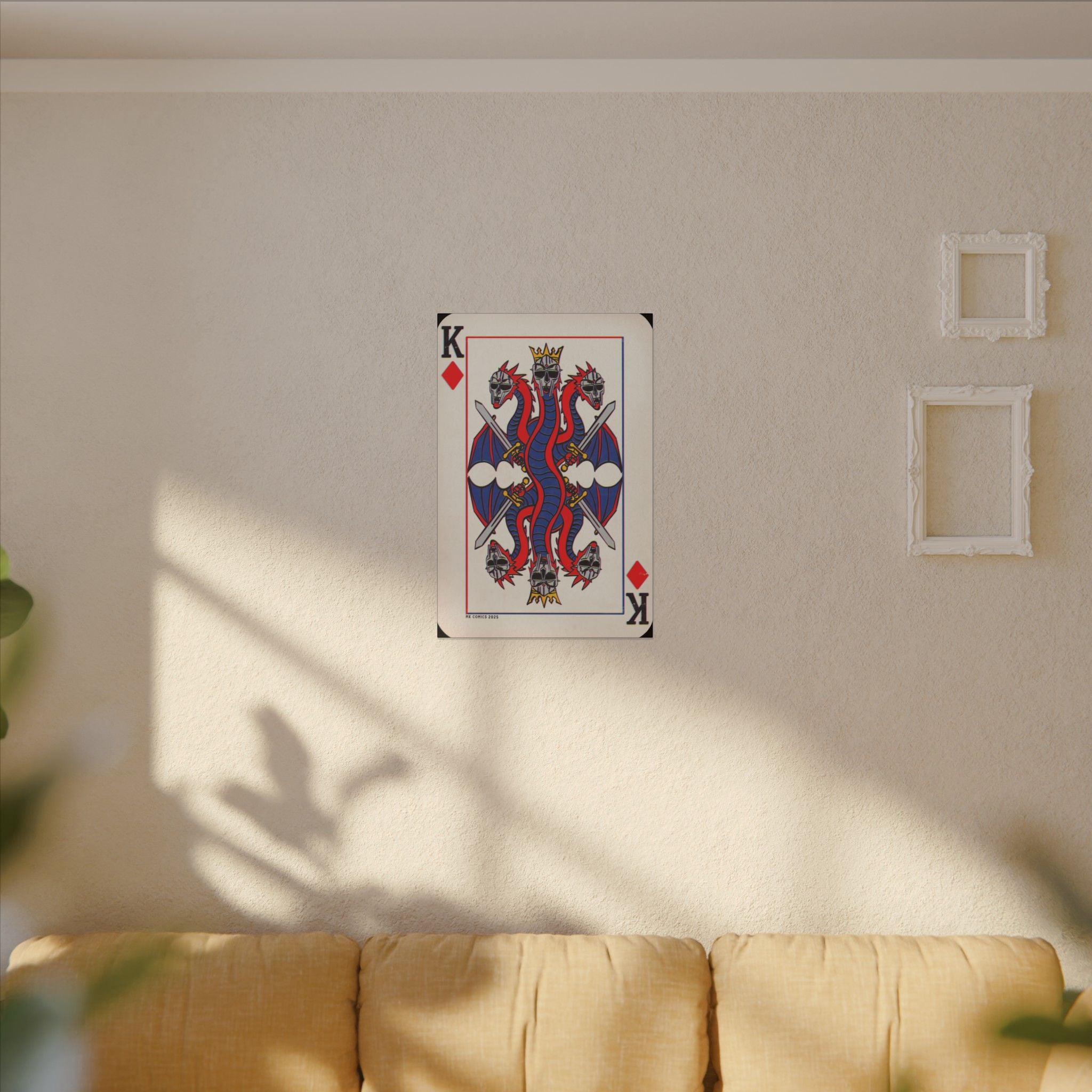 King Geedorah - Matte Canvas, Stretched, 0.75" (Multi-Size)