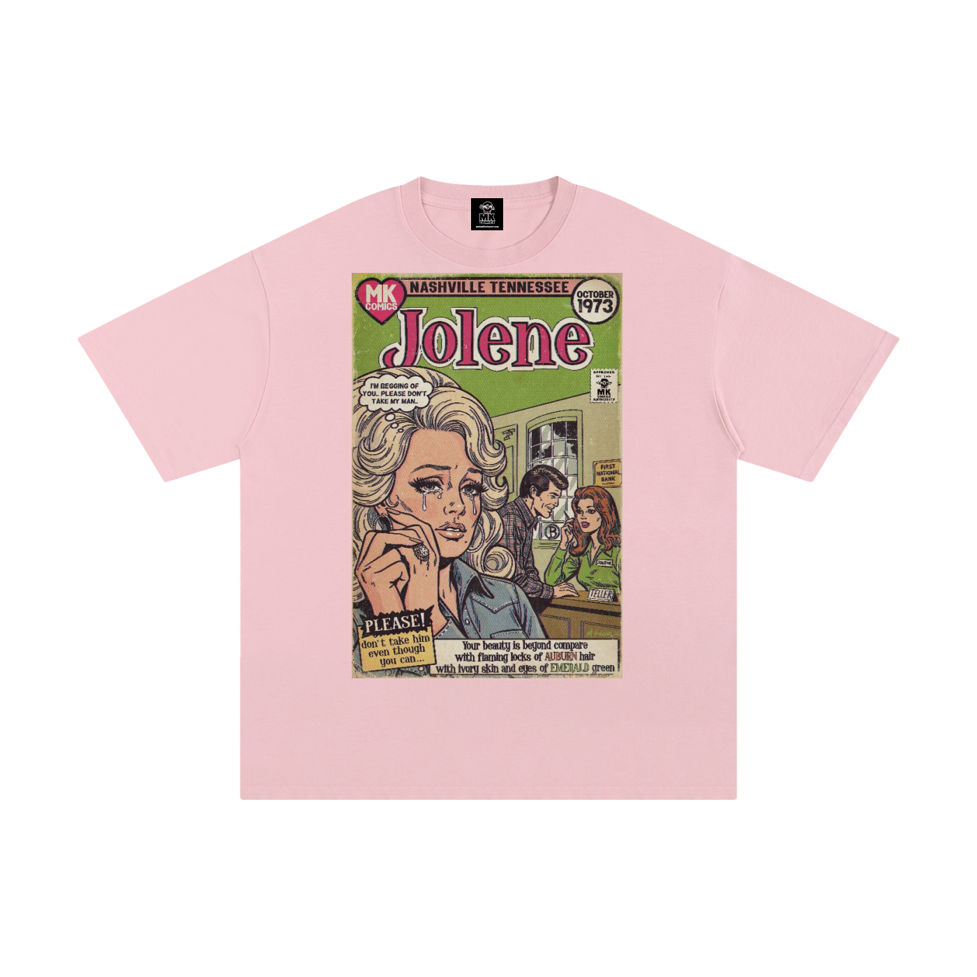 Jolene - Unisex Pure Cotton T-Shirt