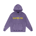 Electric Feel - Snow Washed Loose Cotton Hoodie