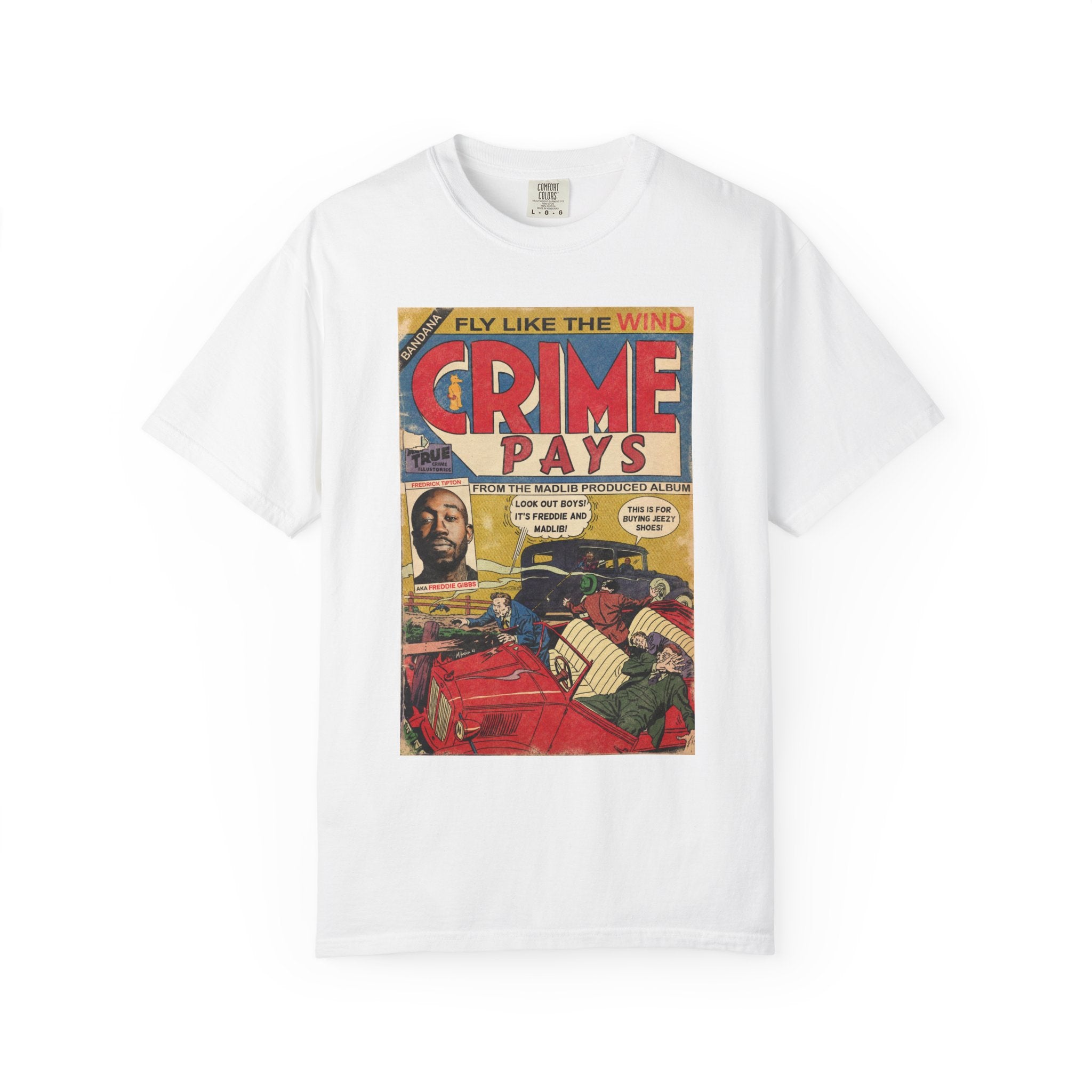 Crime Pays - Unisex Comfort Colors T-shirt
