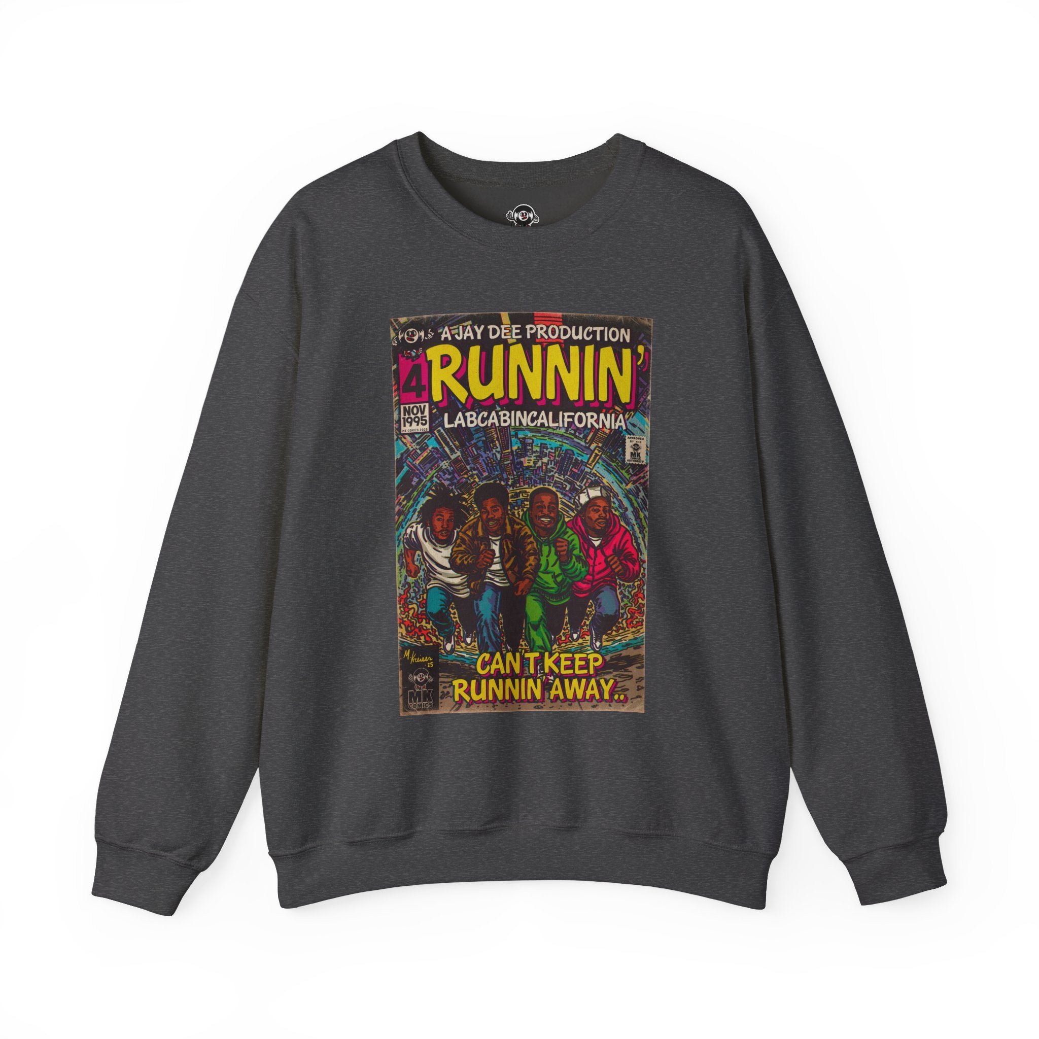 Runnin' - Unisex Heavy Blend™ Crewneck Sweatshirt