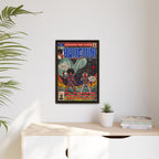 Aquemini - Comic Book Art - Matte Canvas, Framed (Multi-color)