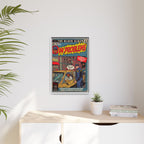 99 Problems - Matte Canvas, Framed (Multi-color)
