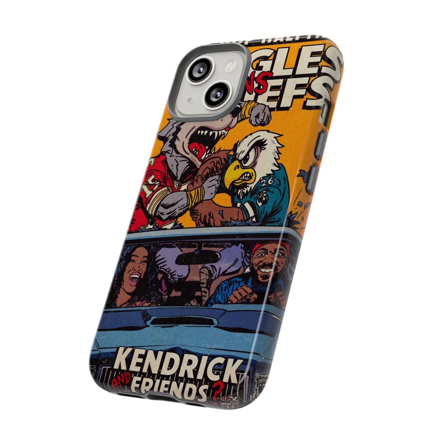Kendrick & SZA - 2025 Halftime - Eagles vs Chiefs - Tough Phone Cases