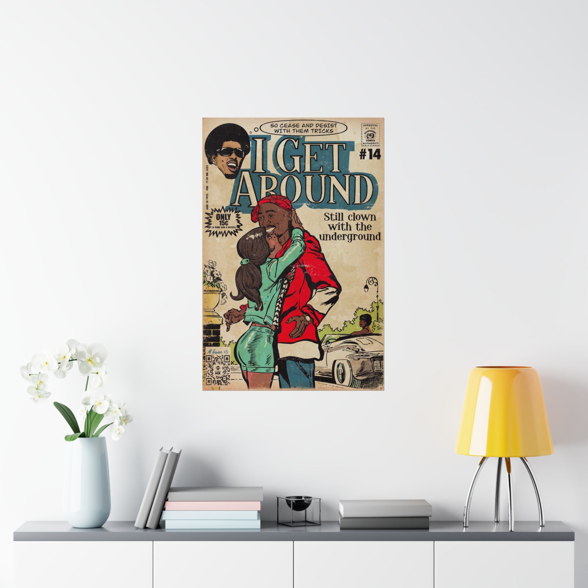 I Get Around - Vertical Matte Poster