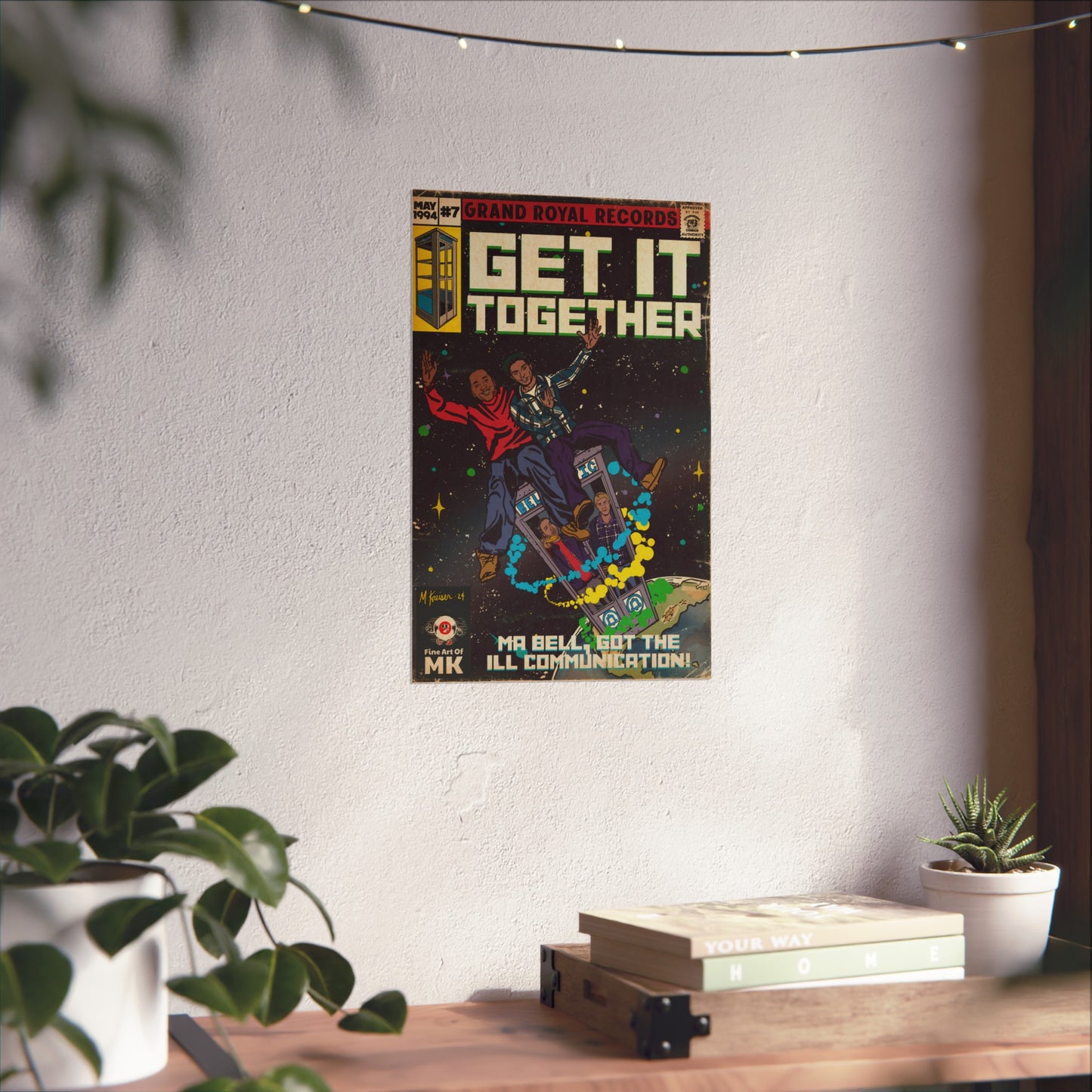 Beastie Boys & Q-Tip - Get it Together - Matte Vertical Posters