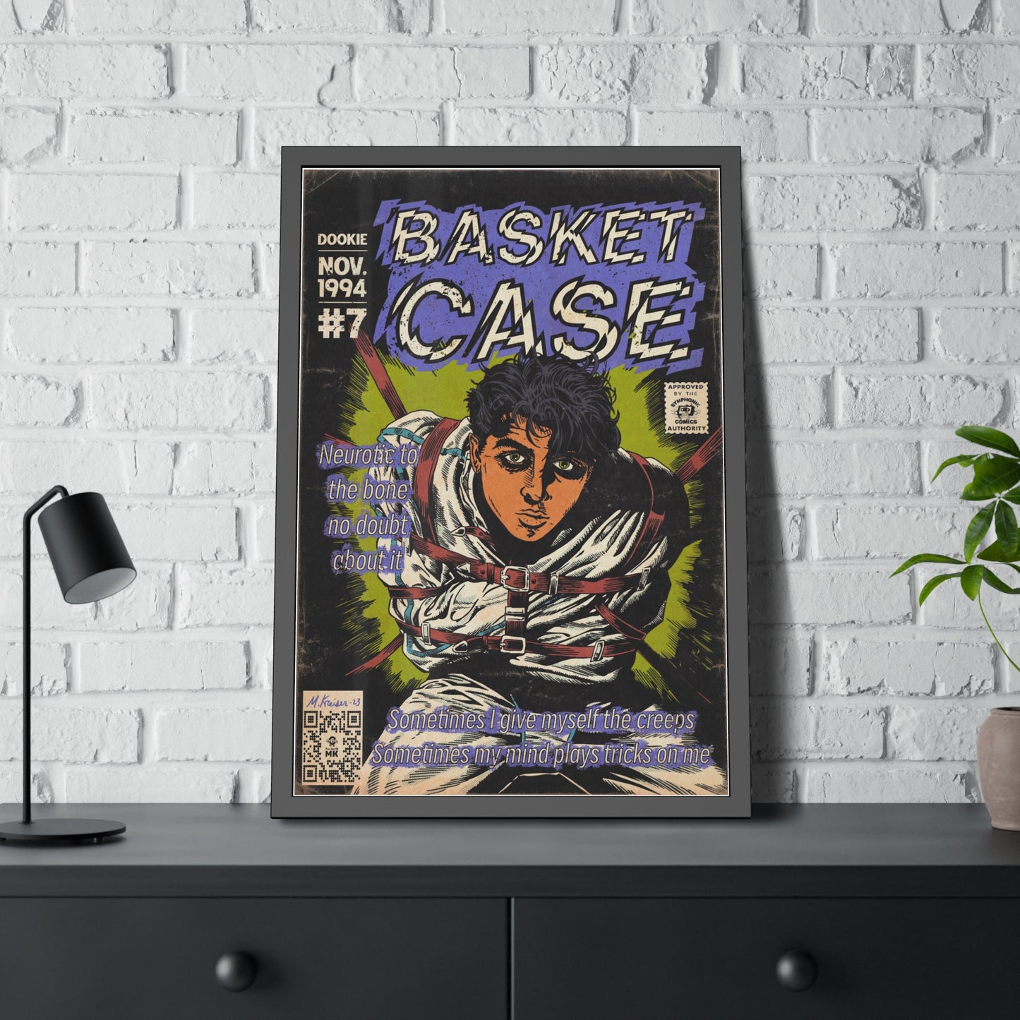 Green Day - Basket Case - Framed Paper Posters