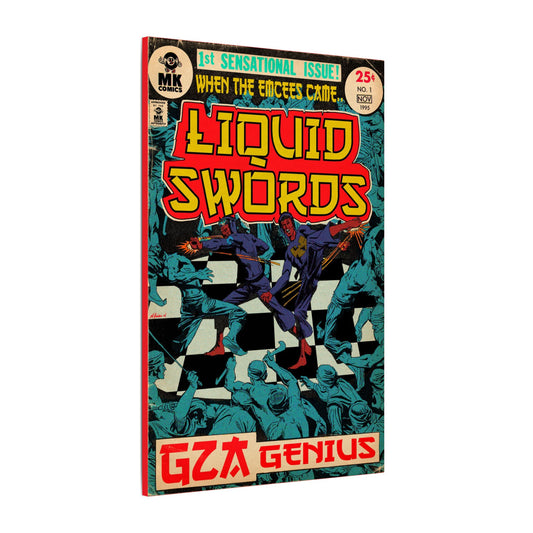 Liquid Swords - Matte Canvas, Stretched