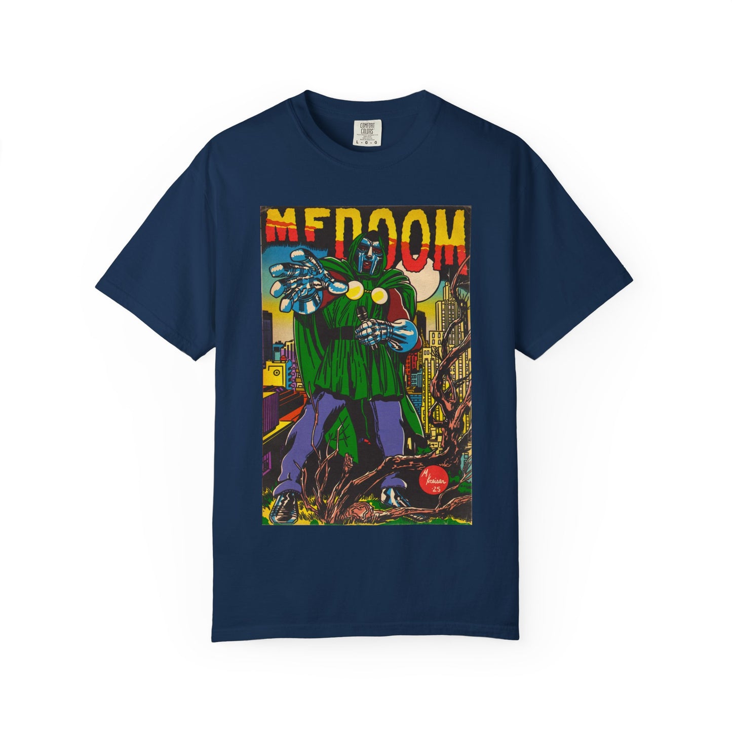 DOOM Comic Book Art - Unisex Comfort Colors T-shirt
