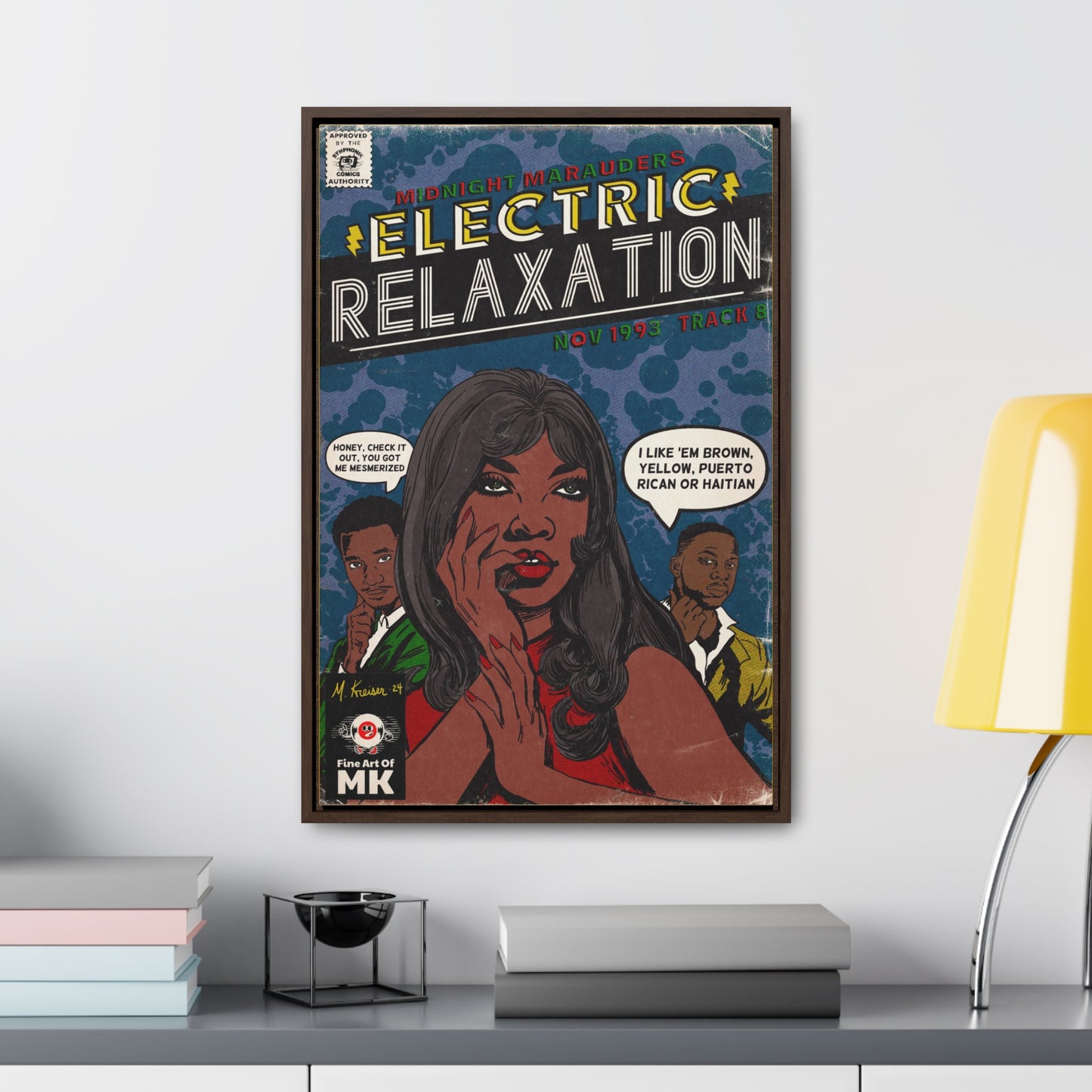 A Tribe Called Quest - Electric Relaxation- Gallery Canvas Wraps, Vertical Frame