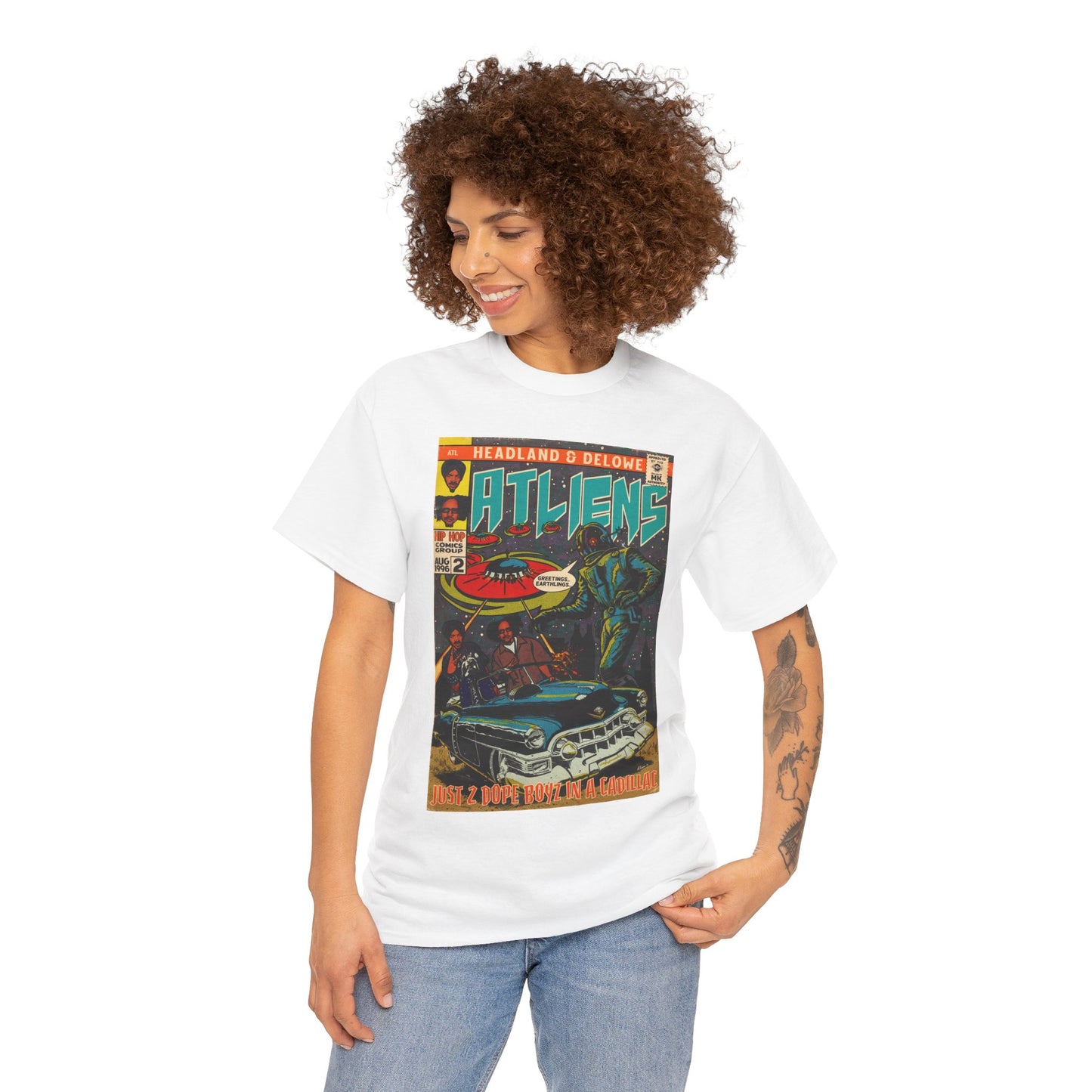 ATLiens - MK Classic - Unisex Heavy Cotton Tee