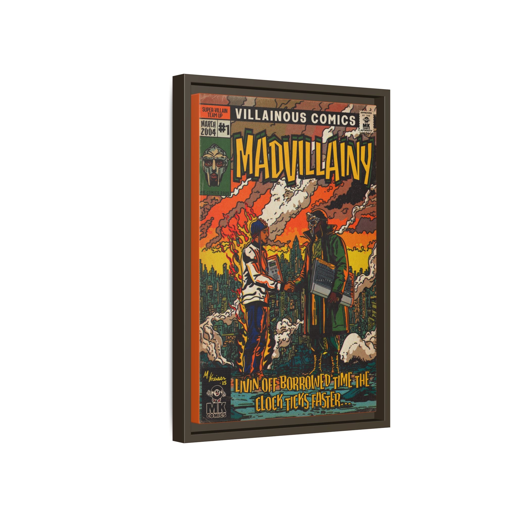 Madvillainy - Matte Canvas, Framed (Multi-color)
