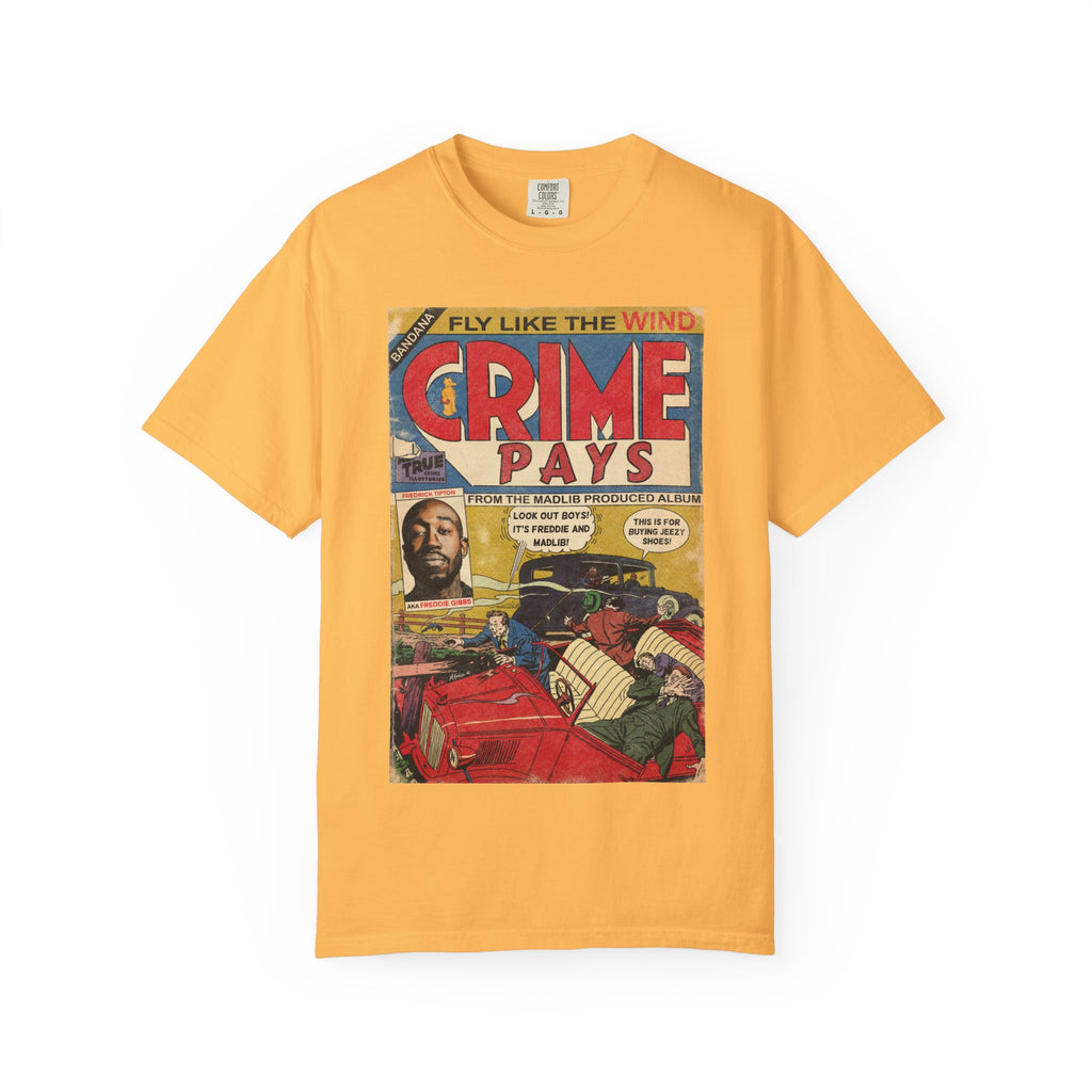 Crime Pays - Unisex Comfort Colors T-shirt