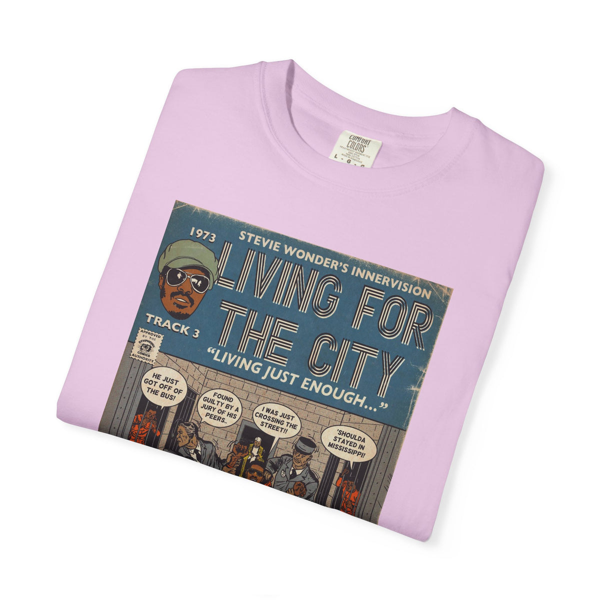 Living For The City - Unisex Comfort Colors T-shirt