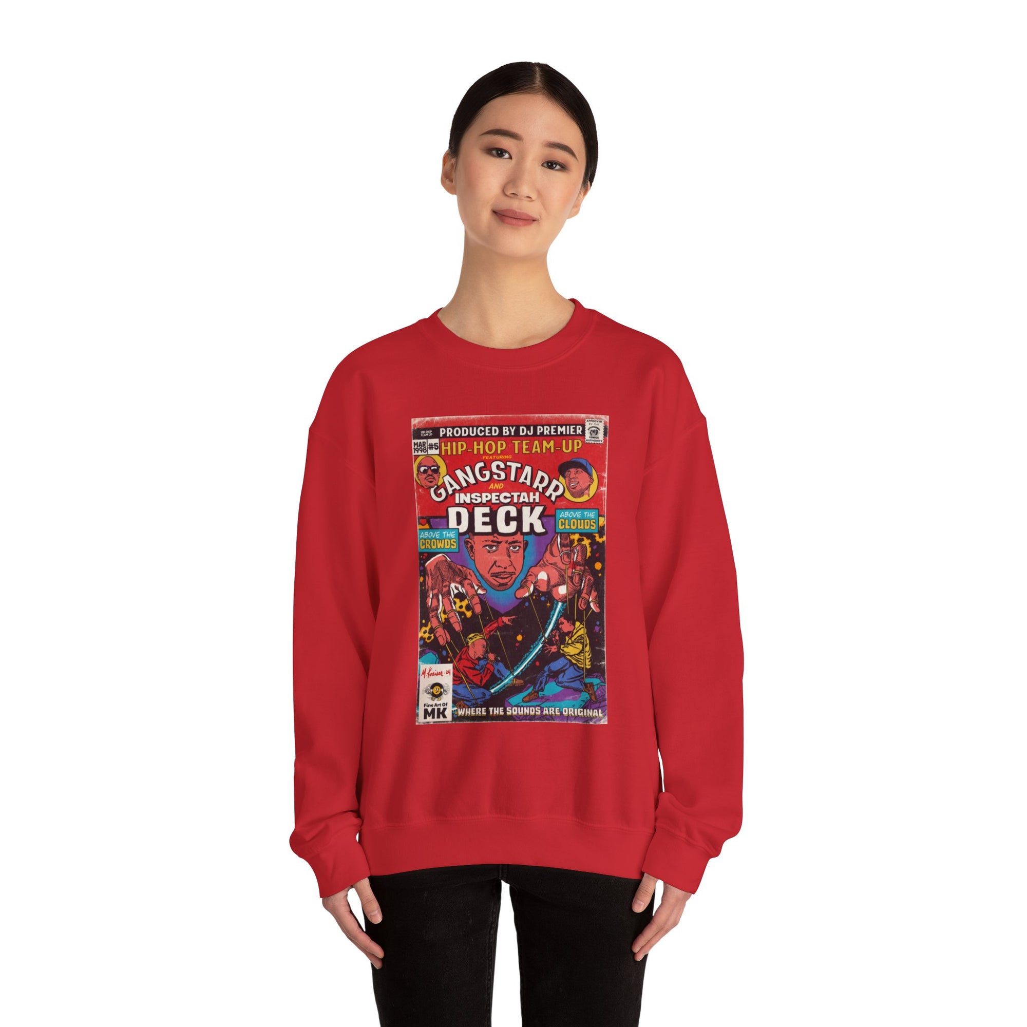 Above The Clouds - Unisex Heavy Blend™ Crewneck Sweatshirt