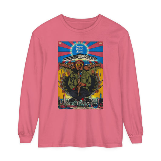 Blue Sun - Unisex Comfort Colors Long Sleeve T-Shirt