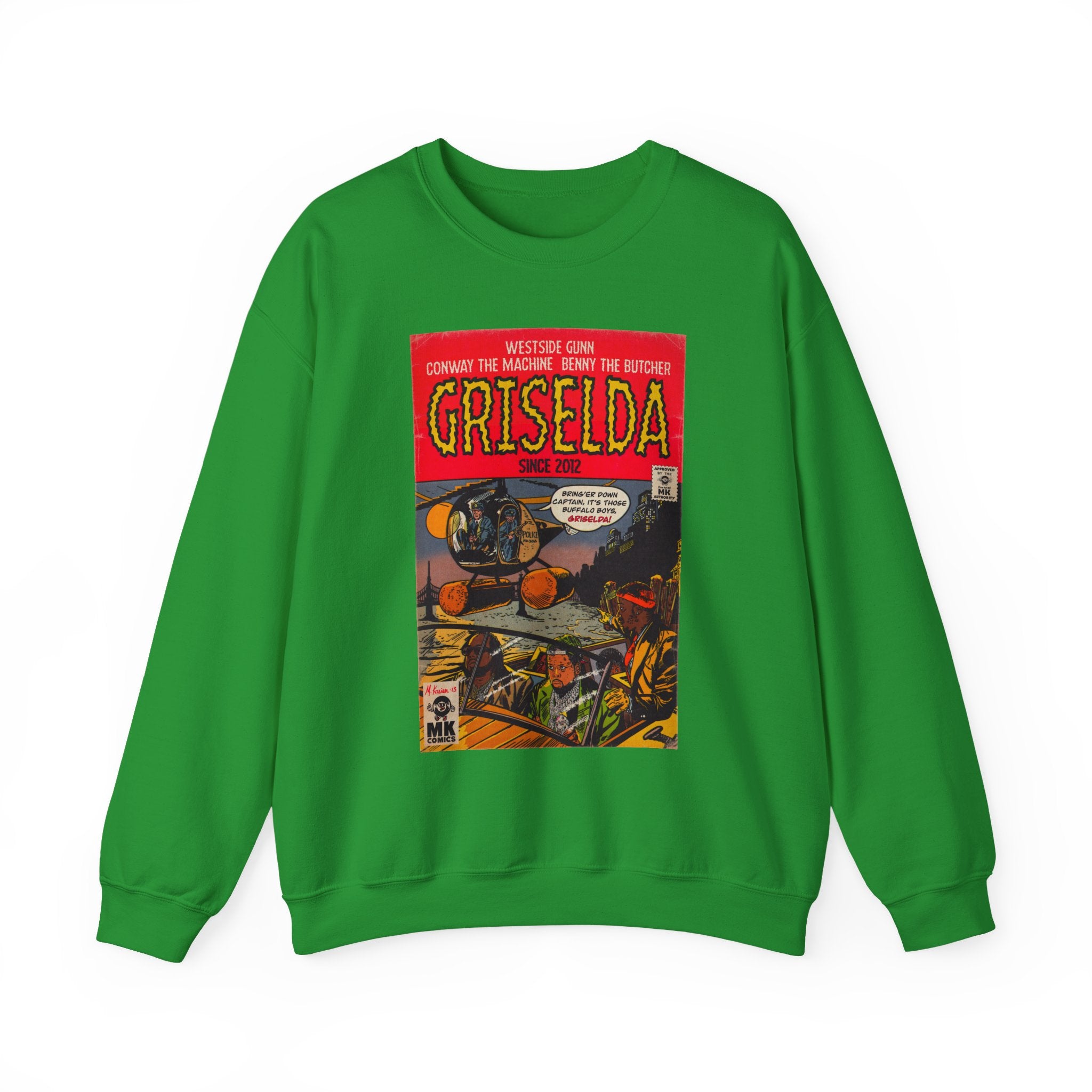 Griselda - Comic Book Art - Unisex Heavy Blend™ Crewneck Sweatshirt
