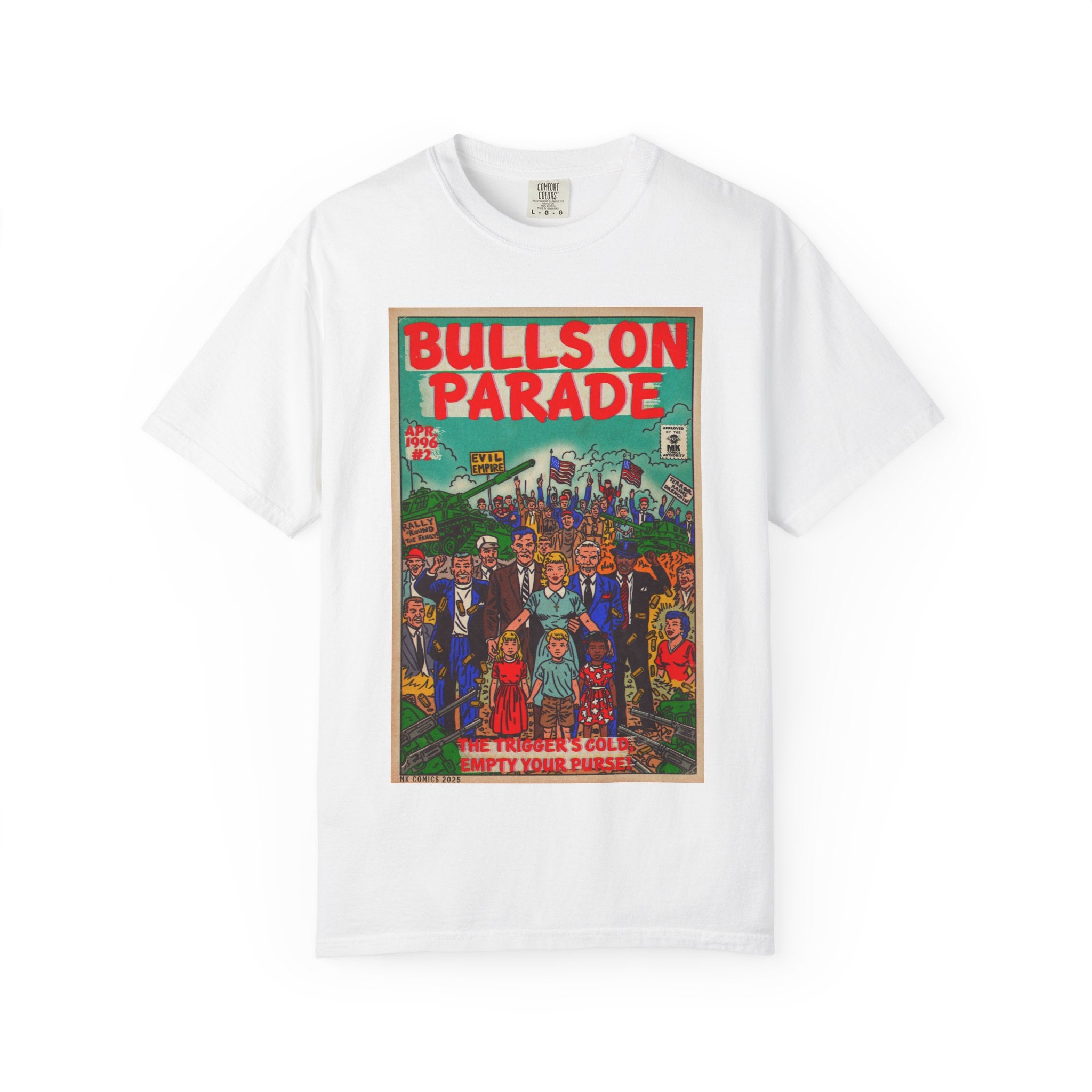 Bulls Parade - Unisex Comfort Colors T-shirt