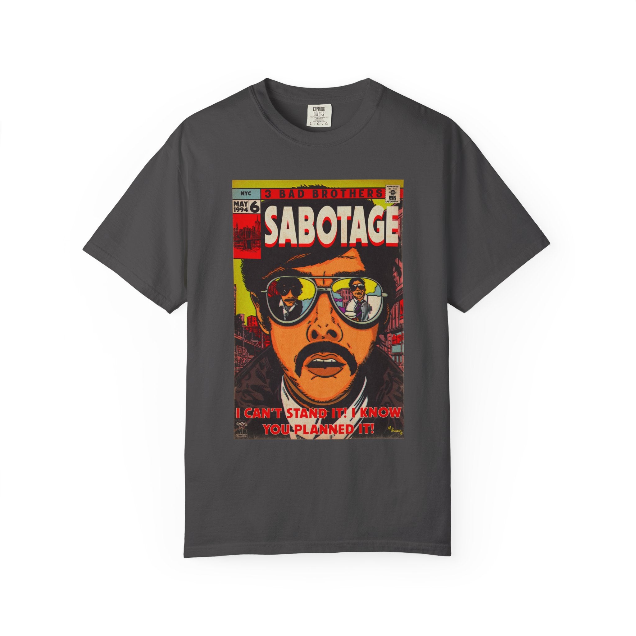 Sabotage - Unisex Comfort Colors Garment-Dyed Heavyweight Short Sleeve Cotton T-shirt
