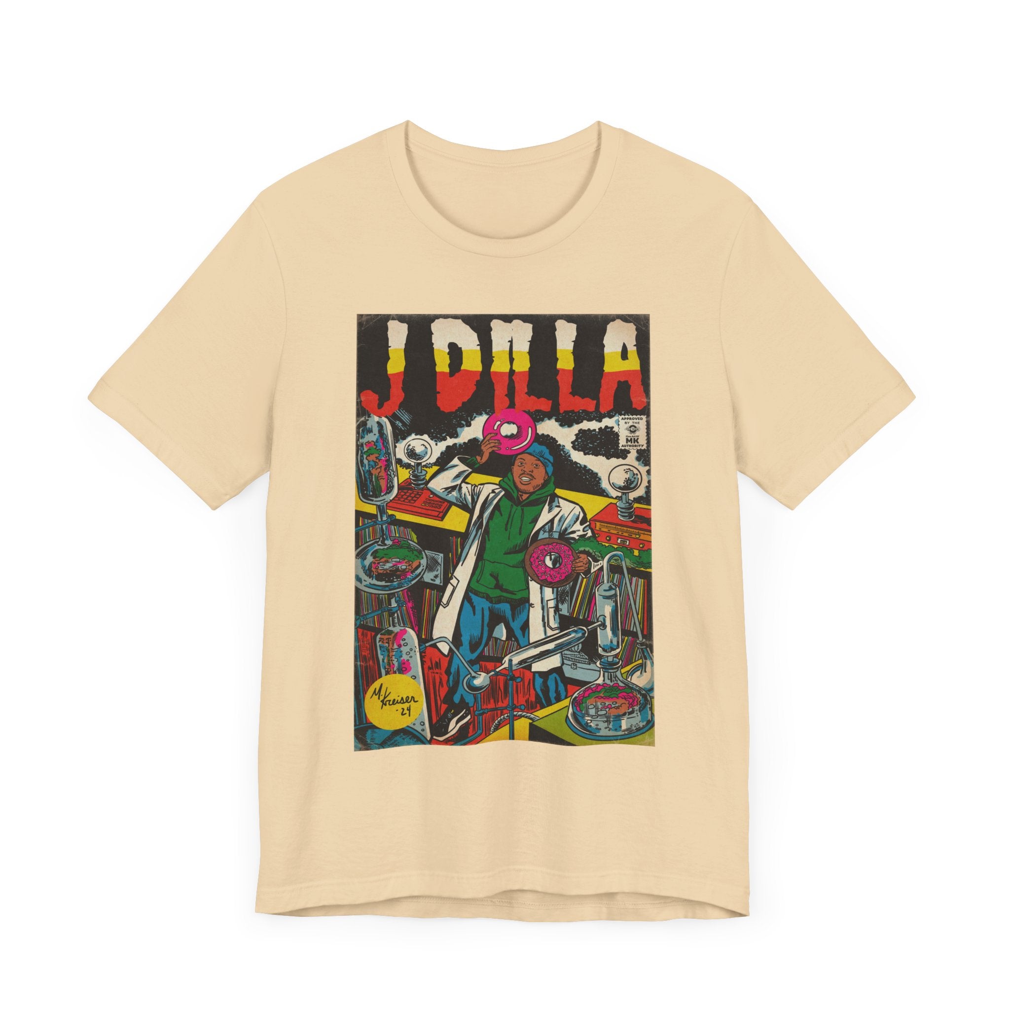 Dilla - Comic Book Art - Unisex Jersey Short Sleeve Tee