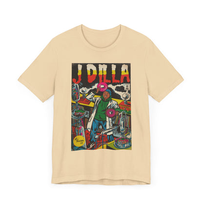 J Dilla - Comic Book Art - Unisex Jersey Short Sleeve Tee