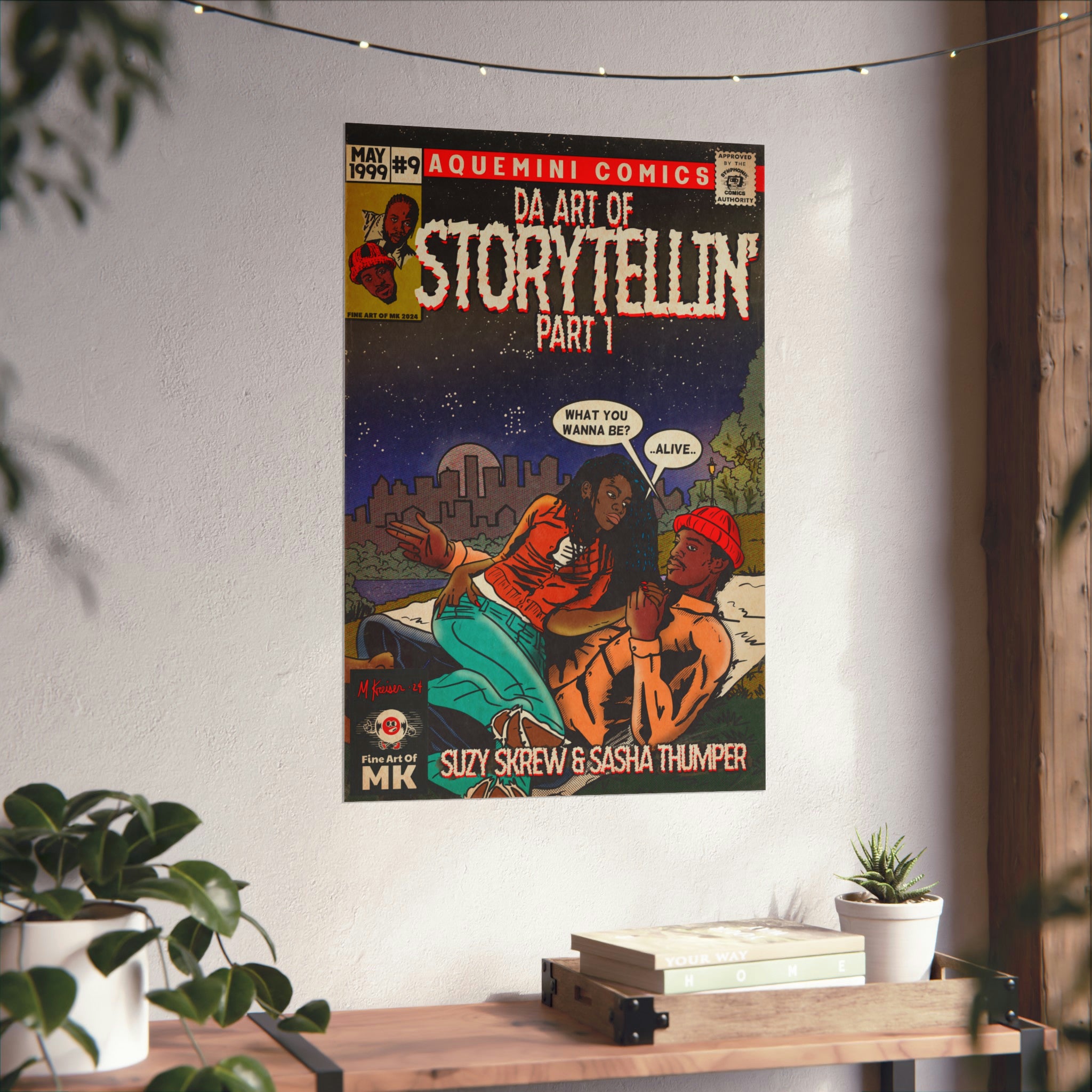 Da Art of Storytellin’ Part 1 - Matte Vertical Poster
