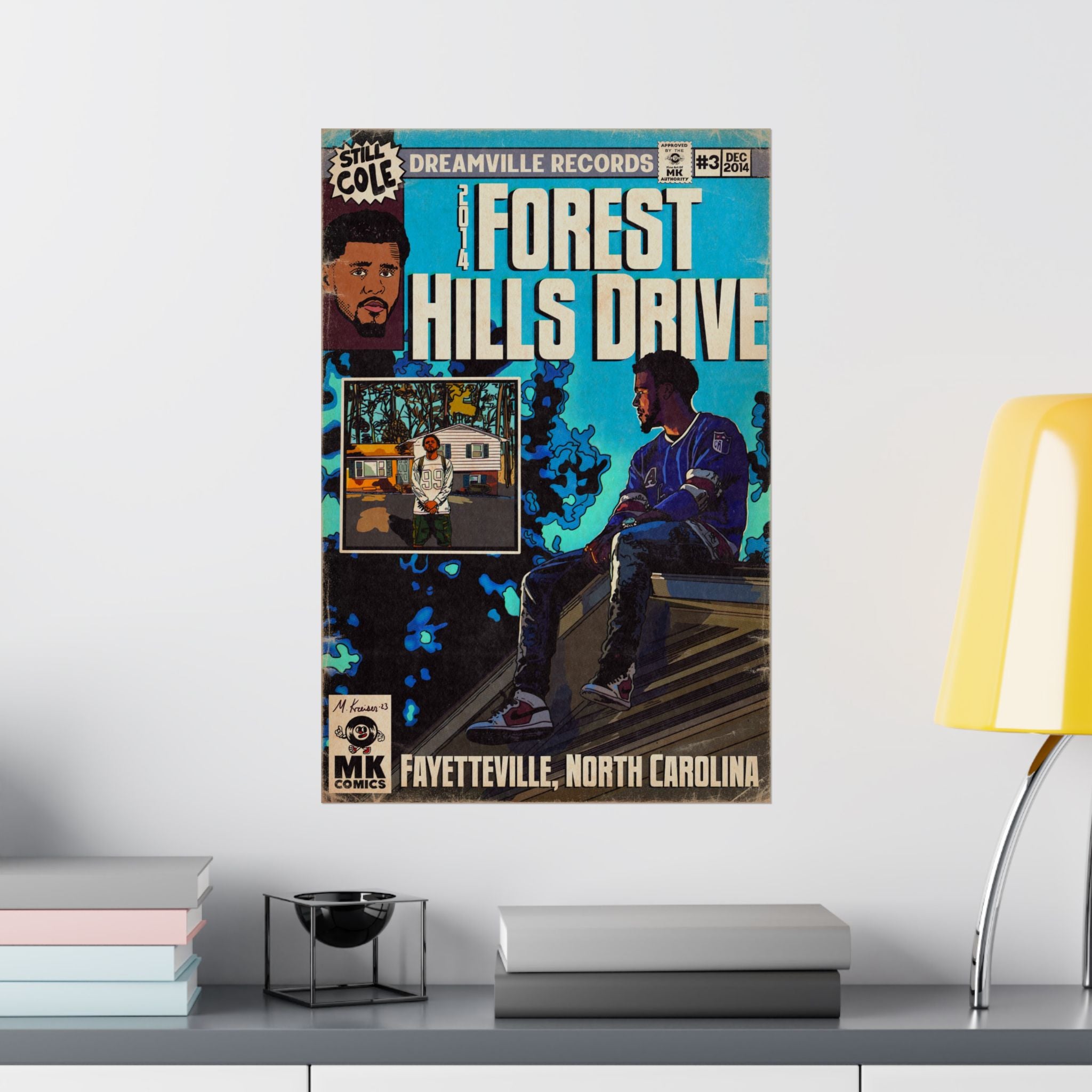 2014 Forest Hills Drive - Matte Vertical Poster – Fine Art Of MK