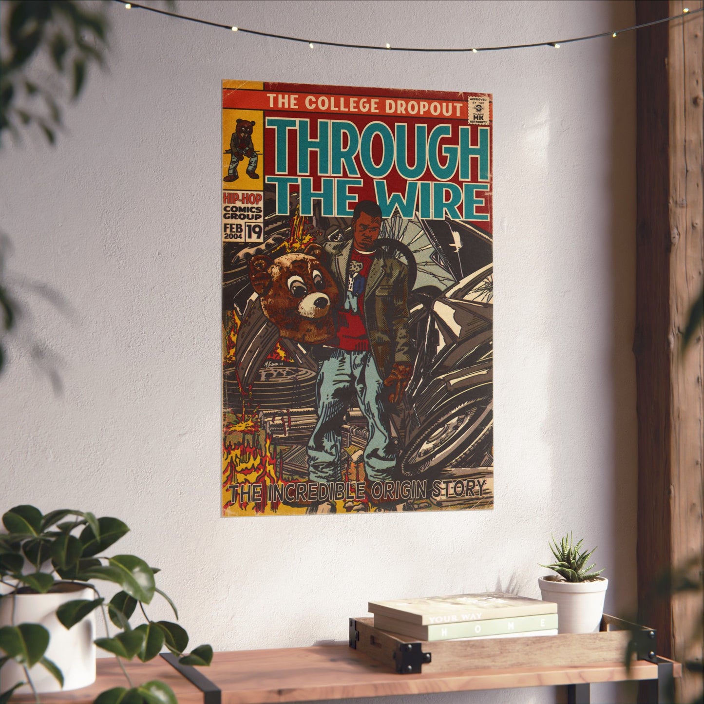 Through The Wire - Matte Vertical Posters