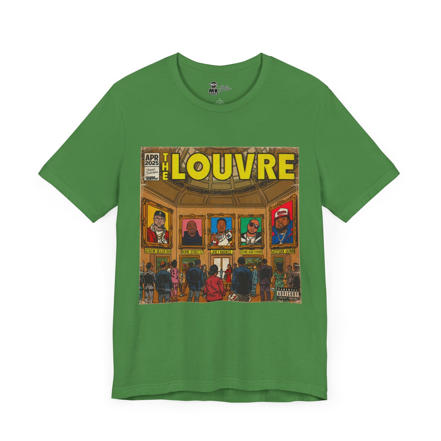 The Louvre - Statik Selektah & MK Collab - Unisex Jersey Short Sleeve Tee