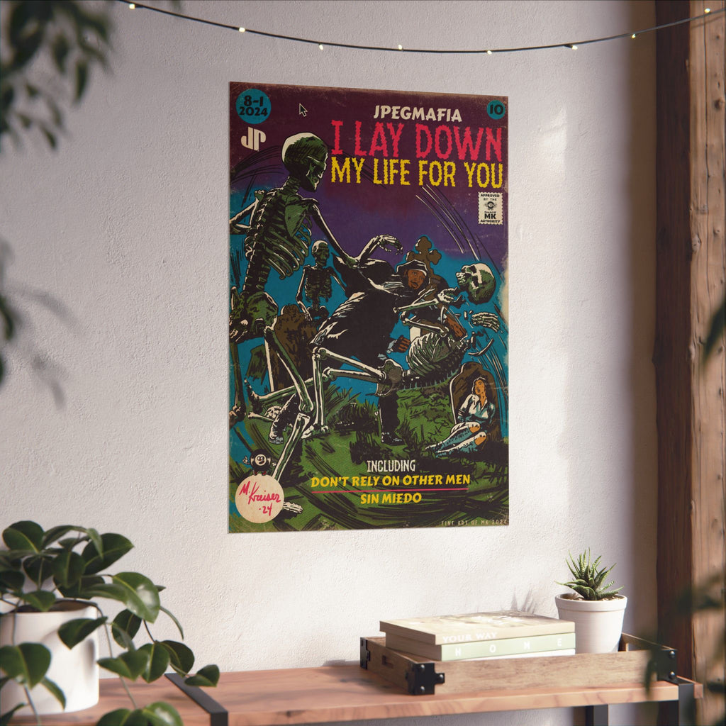 I Lay Down My Life For You - Matte Vertical Poster