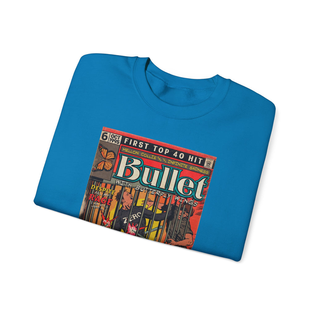 Bullet With Butterfly Wings - Unisex Heavy Blend™ Crewneck Sweatshirt