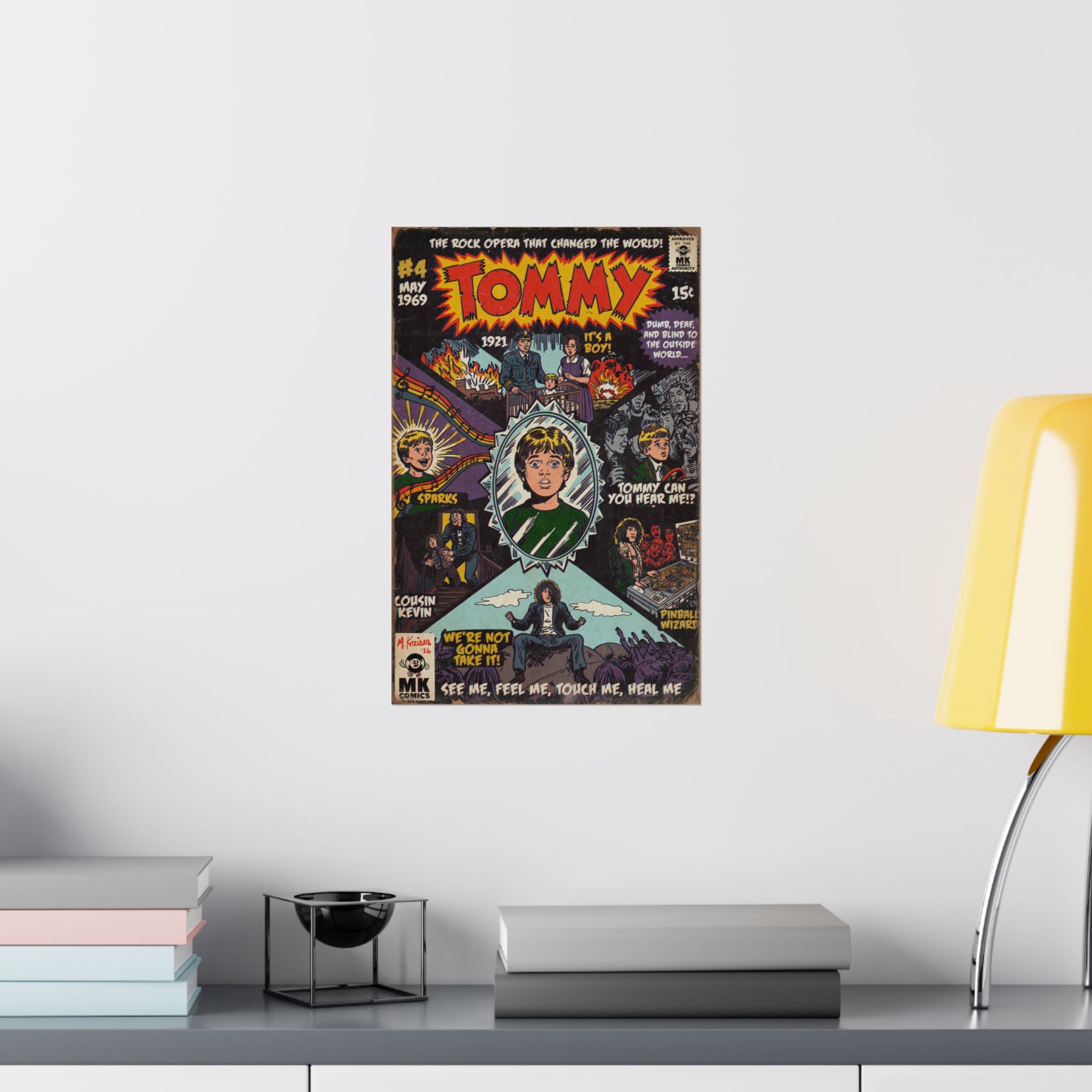 Tommy - Matte Vertical Posters