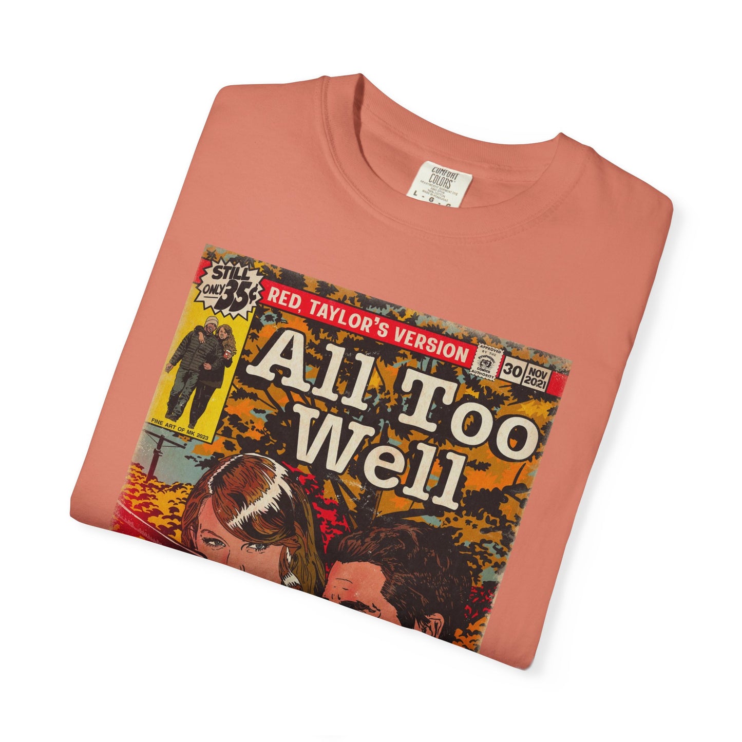 Taylor Swift - All Too Well - Unisex Comfort Colors T-shirt