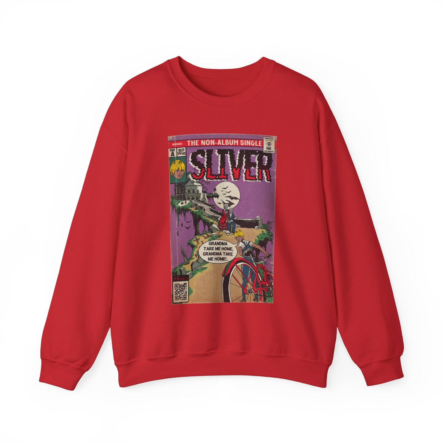 Nirvana - Sliver - Unisex Heavy Blend™ Crewneck Sweatshirt