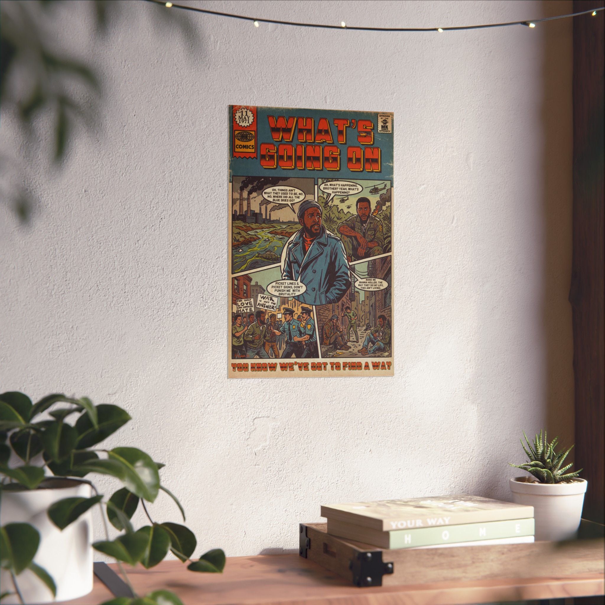 What's Going On - Matte Vertical Posters