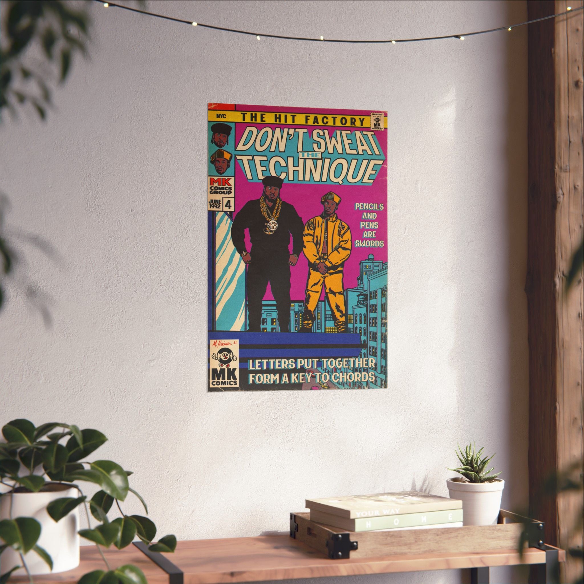 Don't Sweat the Technique - Matte Vertical Posters