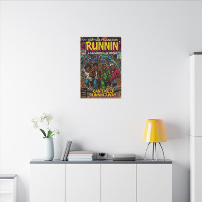 Runnin' - Matte Canvas, Stretched, 0.75" (Multi-Size)
