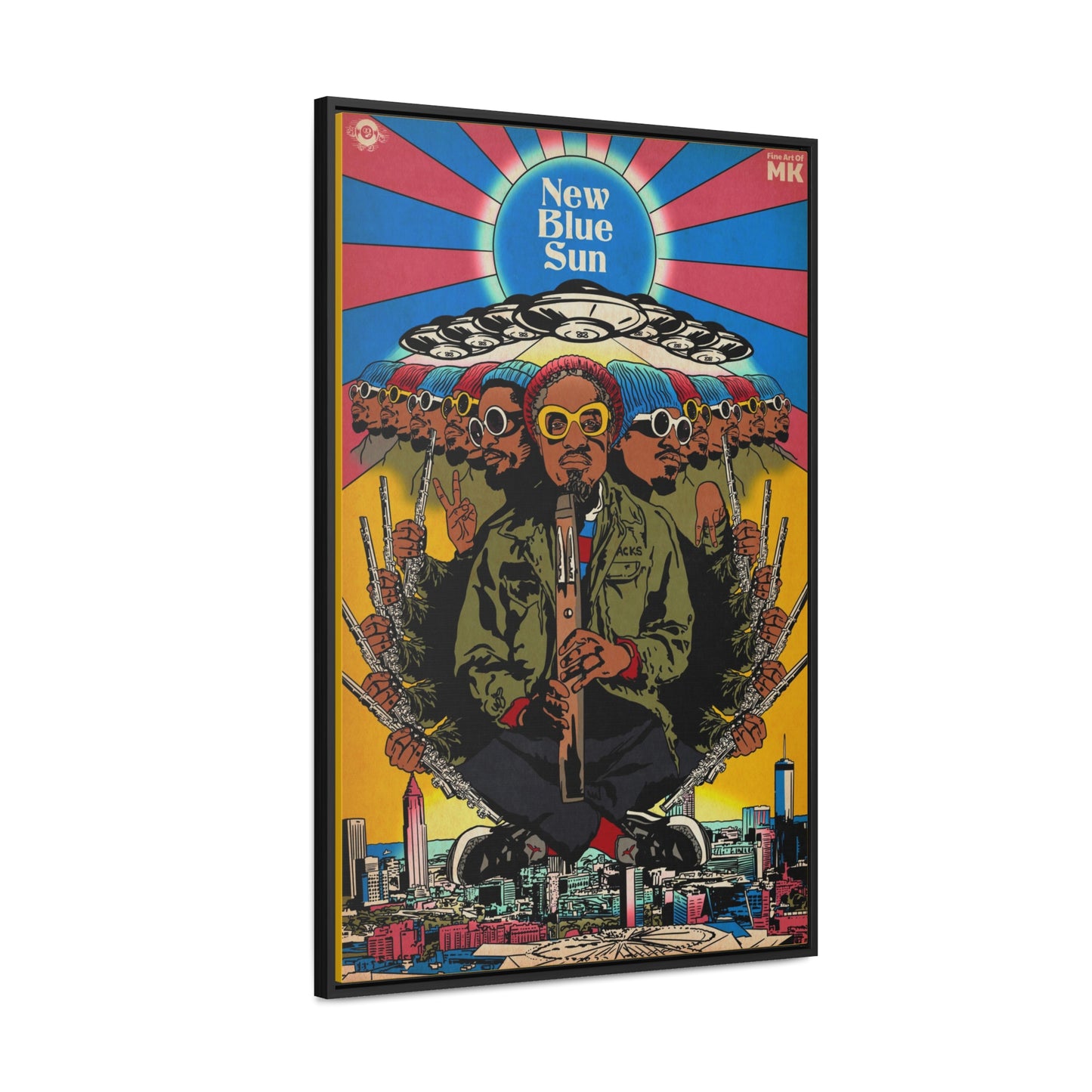Andre 3000 - New Blue Sun -  Gallery Canvas Wraps, Vertical Frame