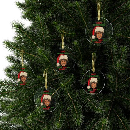 George Michael - WHAM Christmas - Acrylic Ornaments
